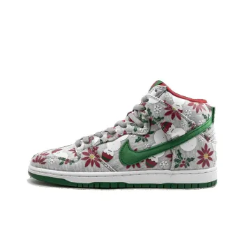Nike SB Dunk High Concepts Ugly Christmas Sweater Grey