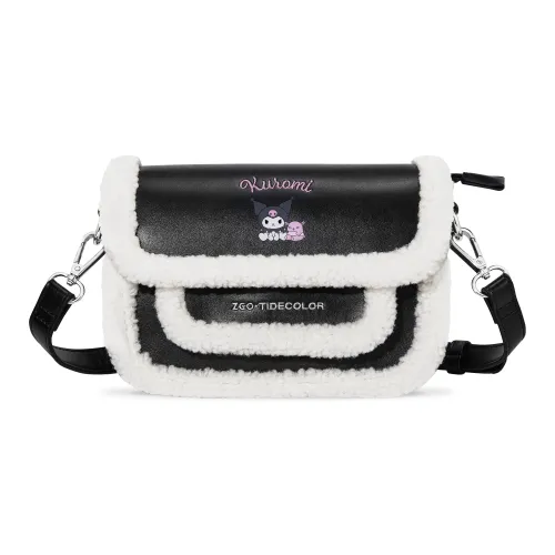 Sanrio X Zgo Kulomi Shoulder Bags Black