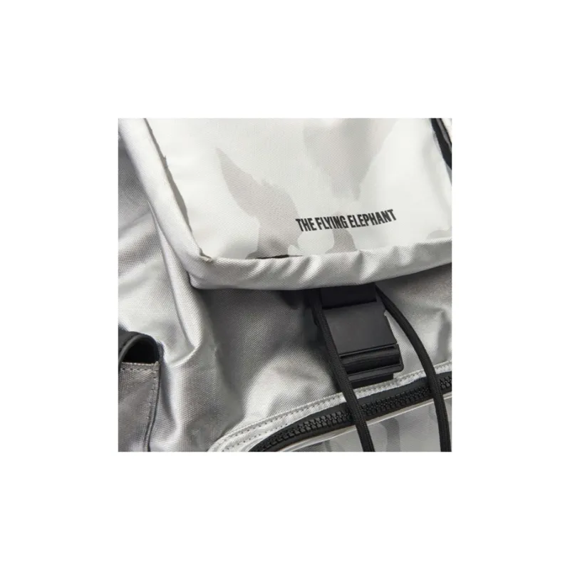 LiNing × Disney, Collaboration Polyurethane Backpack Unisex Silver-4