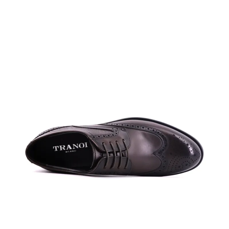 TRANOI Dress Shoes Men's Dark Brown-3