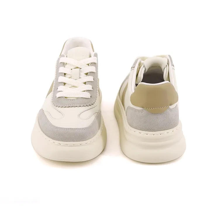 TRANOI Troy Low Top Skateboard Shoes Men's Ecru-5