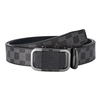 NINE NAIL Leather Belts Men