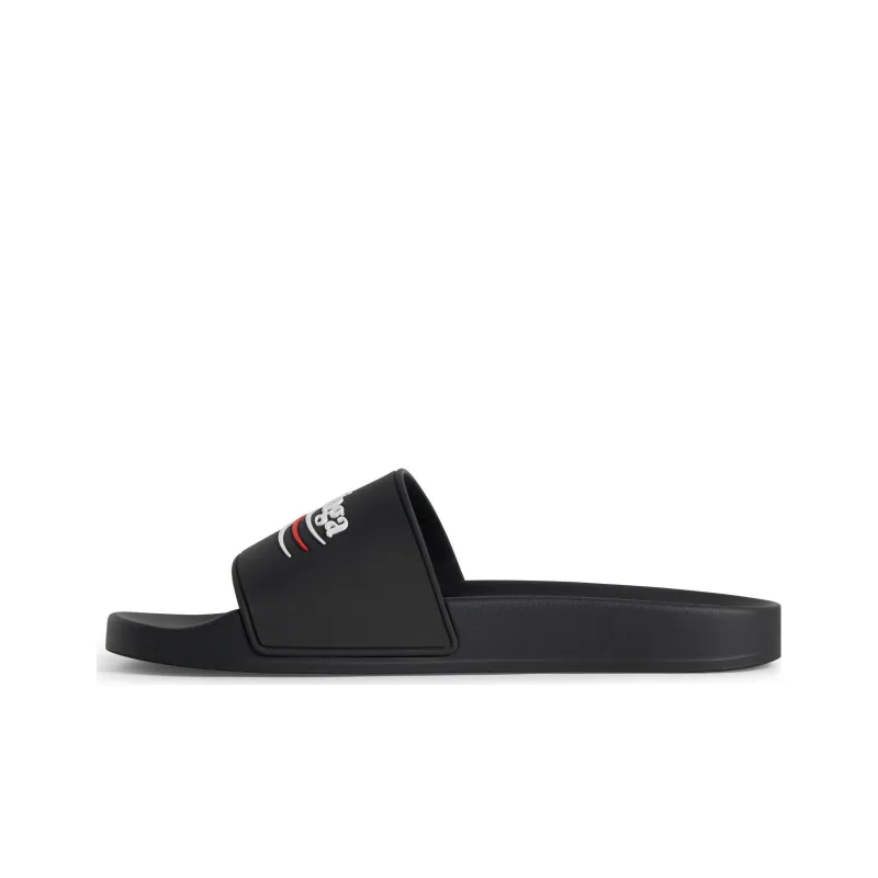 Balenciaga Pool Slides 'Black'-0
