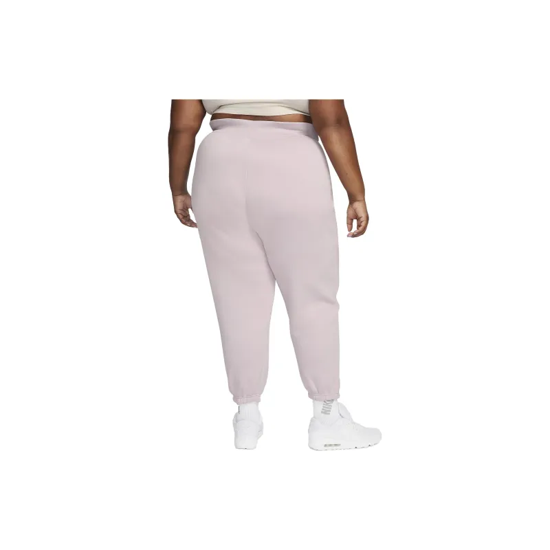Nike Sportswear Phoenix Fleece Knitted Sports Pants Women's Light Pink-1