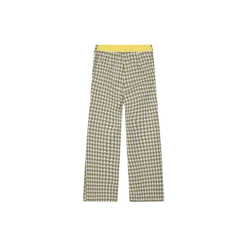 FILA EMERALD Casual Pants Women's All Over Print-1