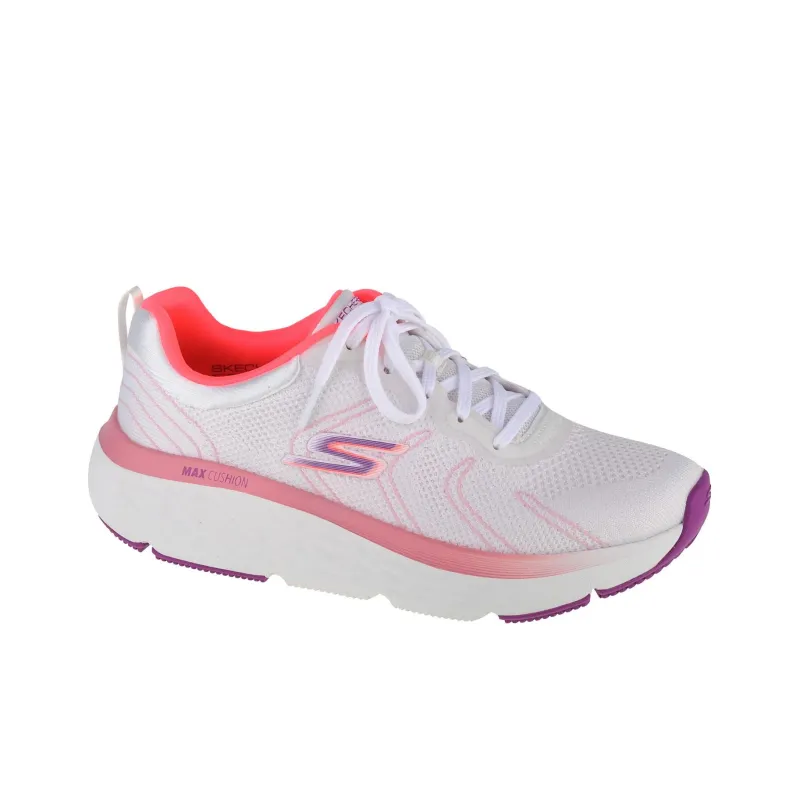 Skechers Max Cushioning Delta 'White Pink Purple' Women's-1