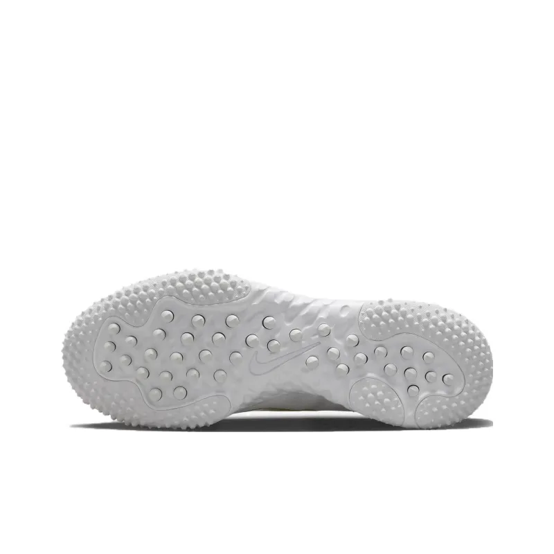Nike Huarache 9 Elite Tf Lax 'White Metallic Vivid Gold'-4