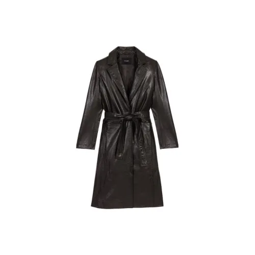 Maje Belted Trench Coat