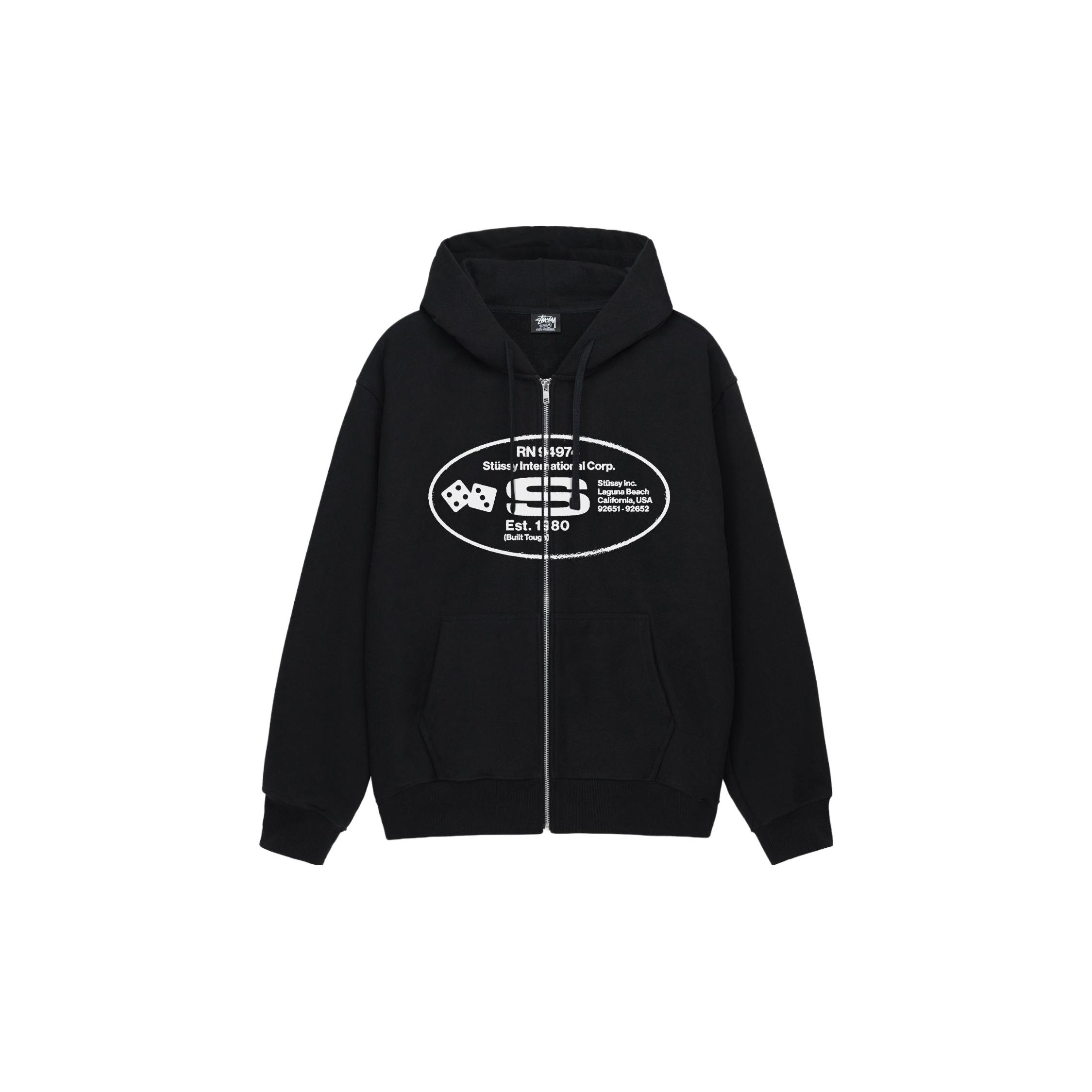Stussy Double Face Label Zip Hoodie Yellow L - POIZON Stussy Double Face Label Zip Hoodie Yellow L - POIZON