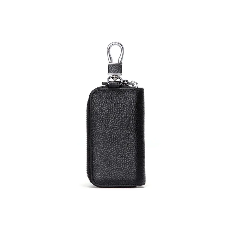 Playboy Top Grain Cow Leather Key Pouch Men's-4