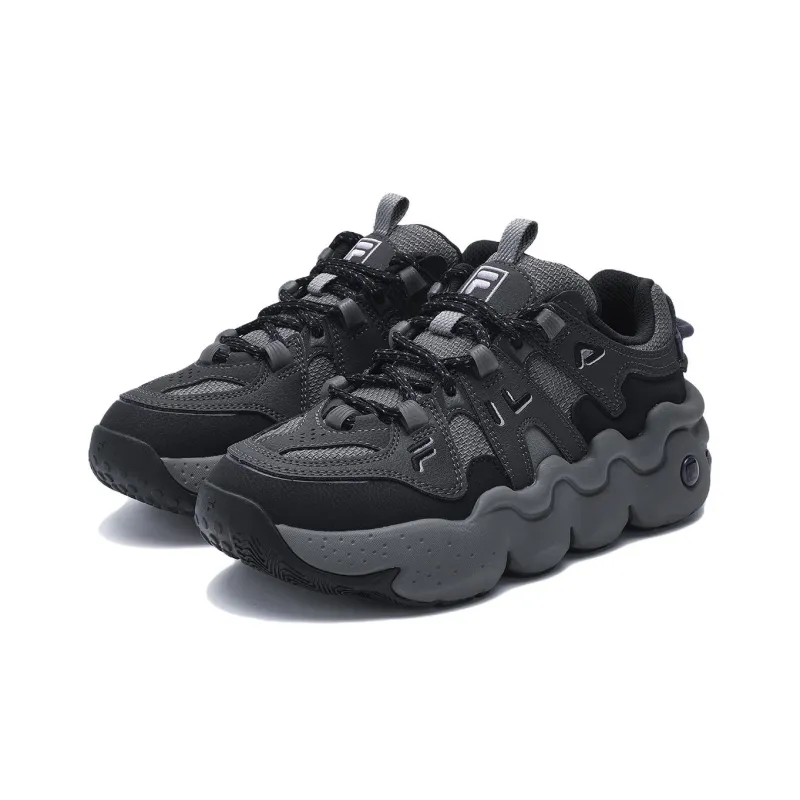 FILA Panini Running Shoes 'Black Grey' Women's-3