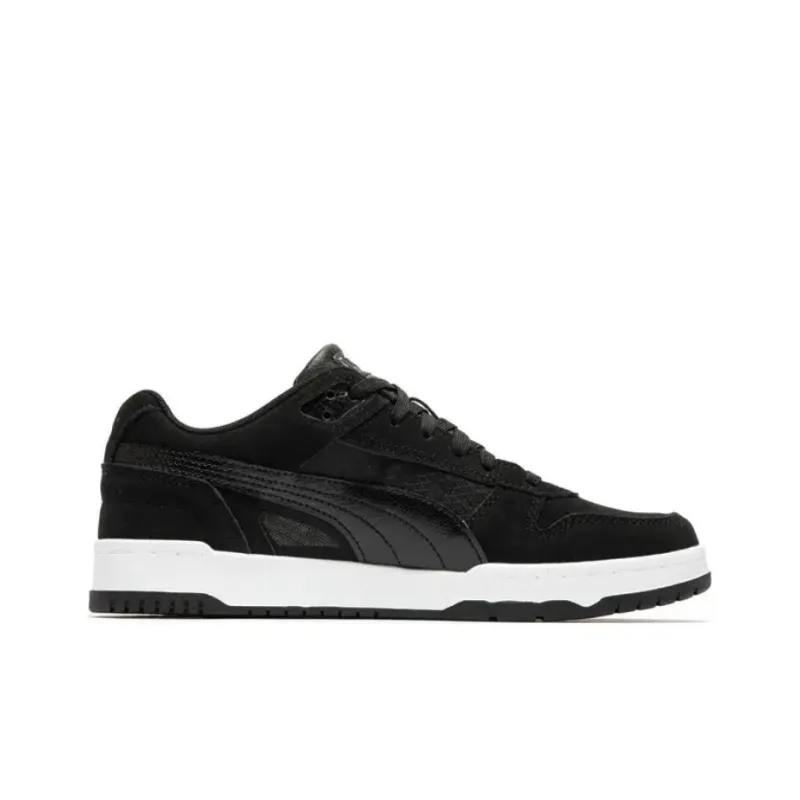 PUMA Anti Slip Wear Resistant Low Top Skateboard Shoes Unisex Black-1