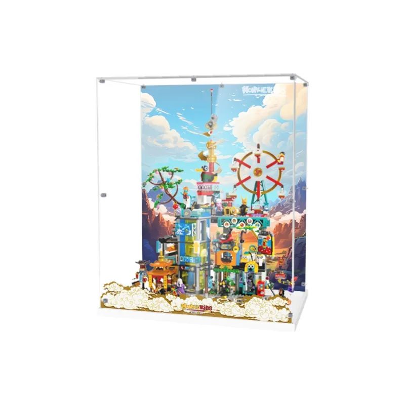 KGBOX Building Block 80054 Ten Thousand Cities Model Accessories-5