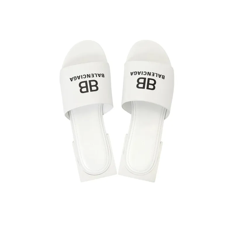 Balenciaga Box Sandals 'White' Women's-3