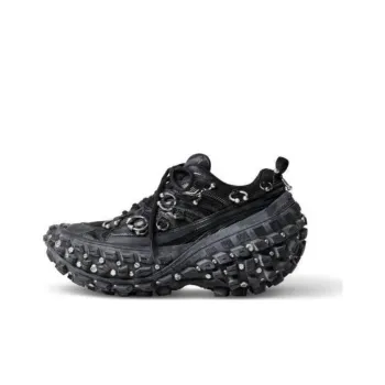Balenciaga Low Top Casual Shoes Women's Black