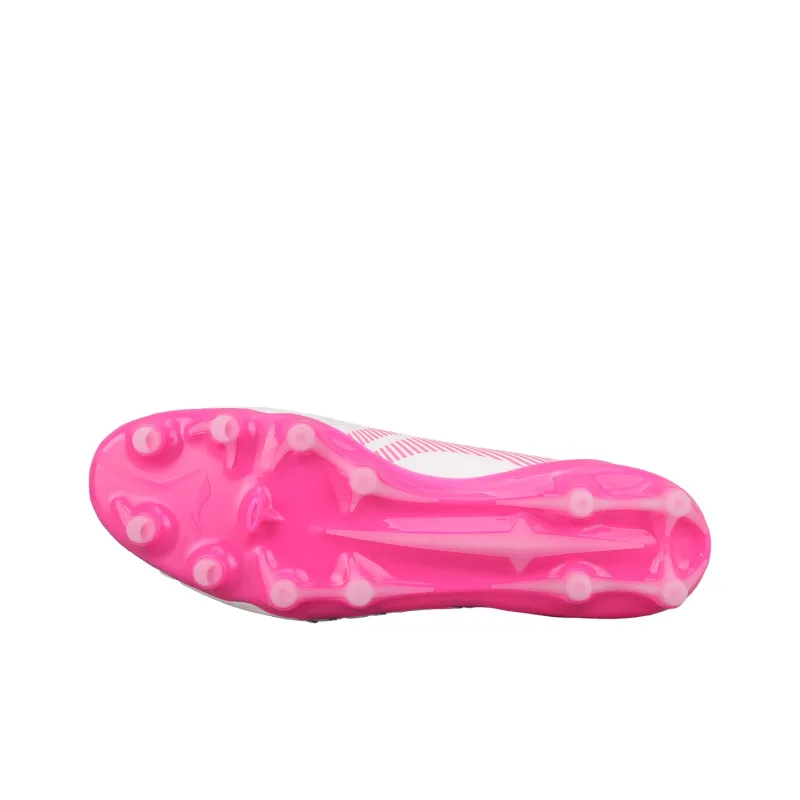 LiNing Jin FG Rubber Long Studs Natural Ground Soccer Shoes Men's Pink-4