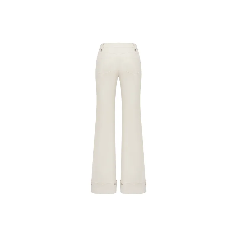 PUKI Casual Pants Women's White-1