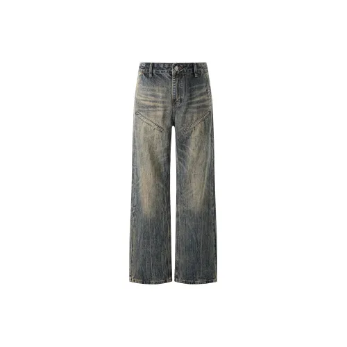 KREATE Jeans Unisex Vintage Blue