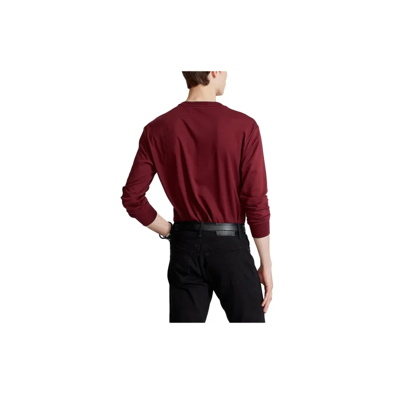 Polo Ralph Lauren T Shirt Men's Burgundy-1