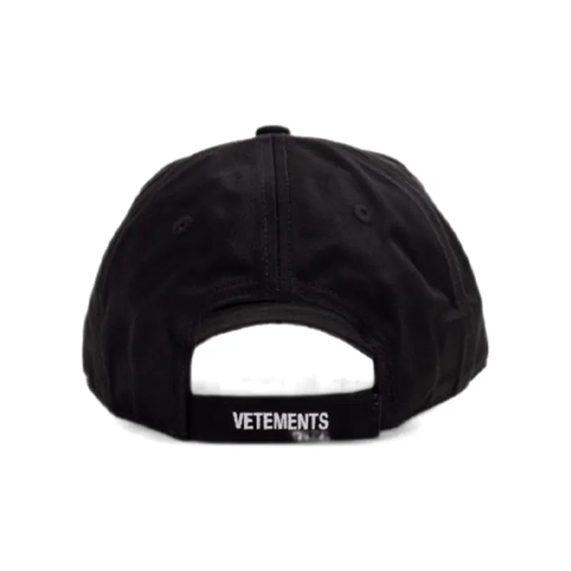 Vetements Baseball Caps Men's Black-1