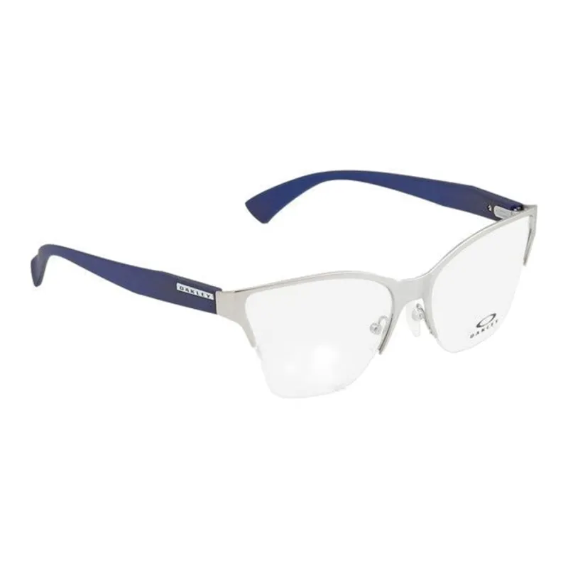 Oakley Metal Butterfly Eyeglass Frames Women's Silver-2