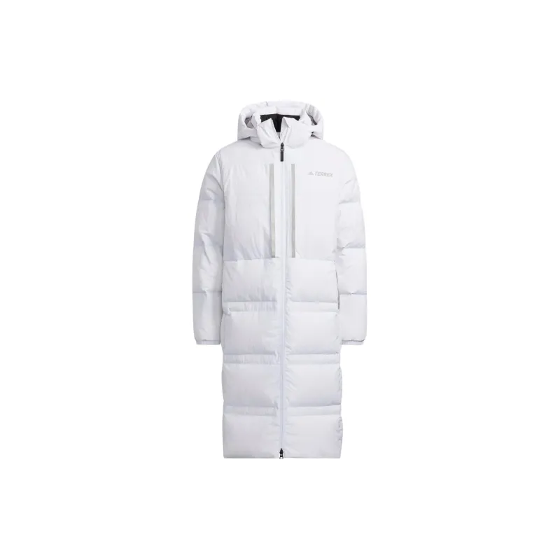 Adidas LONG DOWN JACKET Down Jacket Unisex White-1