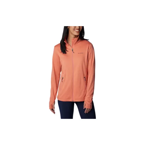 Columbia Park View Jackets Women's Peach