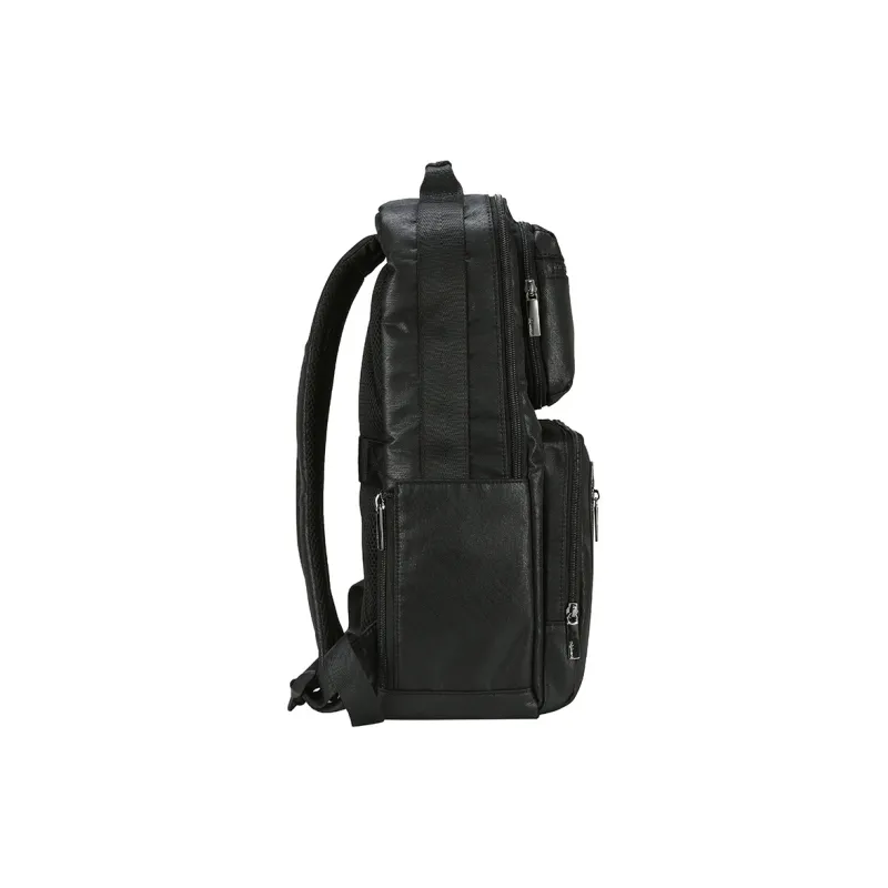 Diplomat Fabric Laptop Backpack Large Size Unisex Black-2