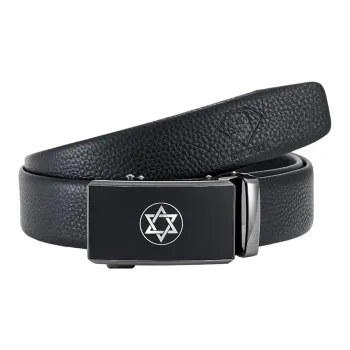 NINE NAIL Leather Belts Men