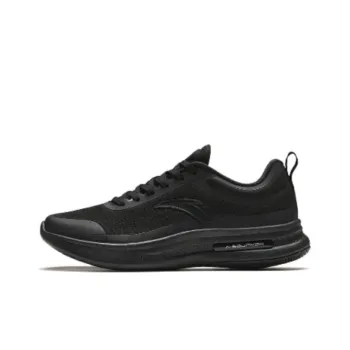 Anta Cushioning Wear Resistant Low Top Training Shoes Men's Black