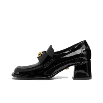 VERSACE Alia 55mm Leather Loafers
