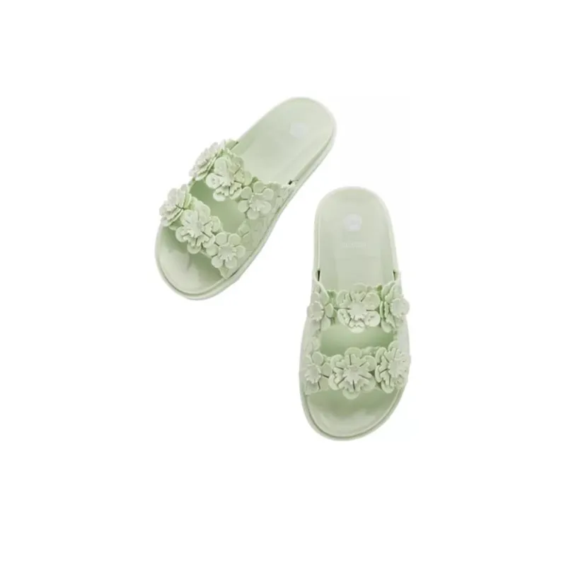 Melissa Slide Slippers Women's Black/Beige Brown/Purple/Pink/Green-24