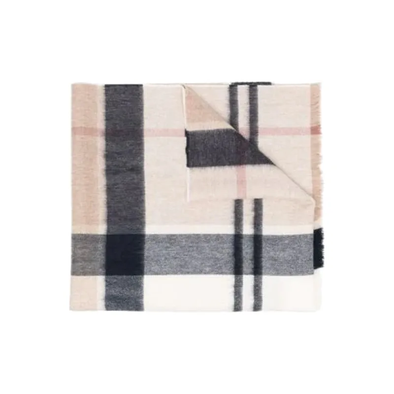 BARBOUR Tartan-pattern Wool Scarf-0