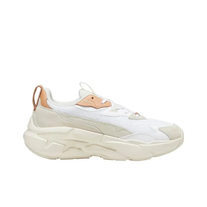 PUMA Spina Nitro Tonal Cushioning Low Top Running Shoes Women's Pink White-1