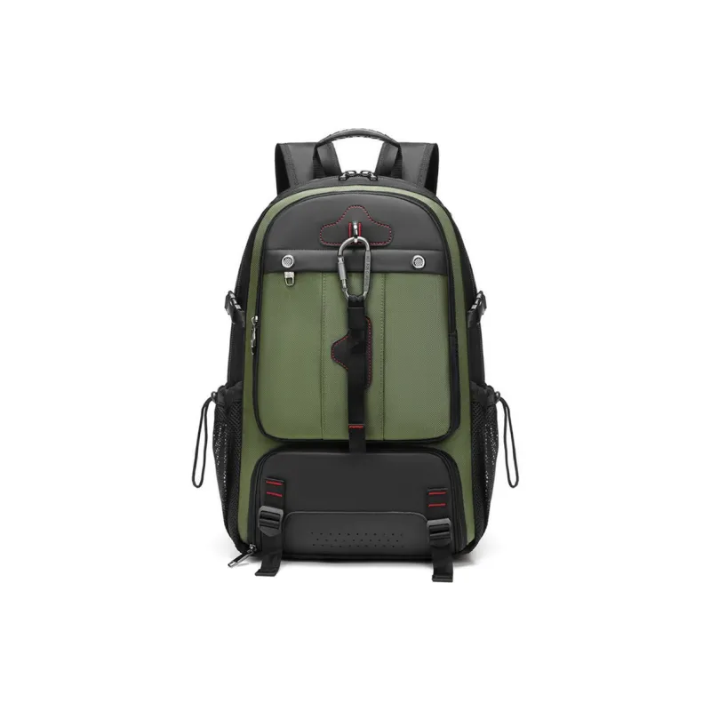 MingLu Oxford Backpack Regular Unisex Black/Army Green/Blue/Camouflage/Full Camouflage-2