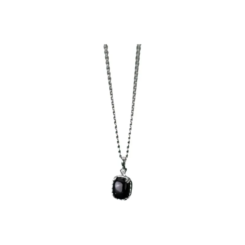 MGS Agate Jade Necklaces Women's-0