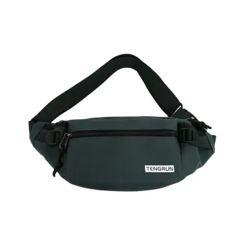 BALANG Nylon Crossbody Sling Bag Unisex Black Coffee Green Yellow