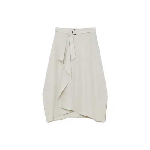 CLUB MONACO Casual Long Skirts Women's Off White