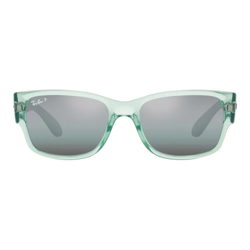 RayBan Rectangle frame Mirrored lens Sunglasses-1