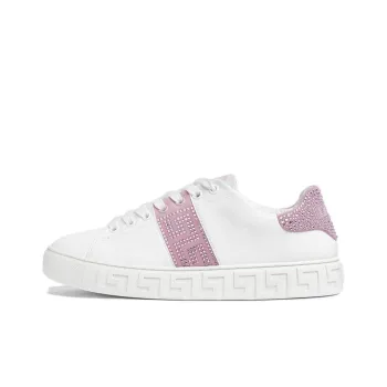 VERSACE Greca Crystal-embellished Sneakers