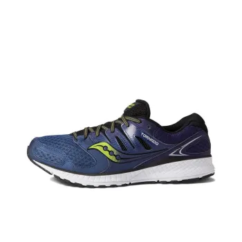 Saucony Tornado Cushioning Wear-Resistant Low-Top Running Shoes Men's Blue Black