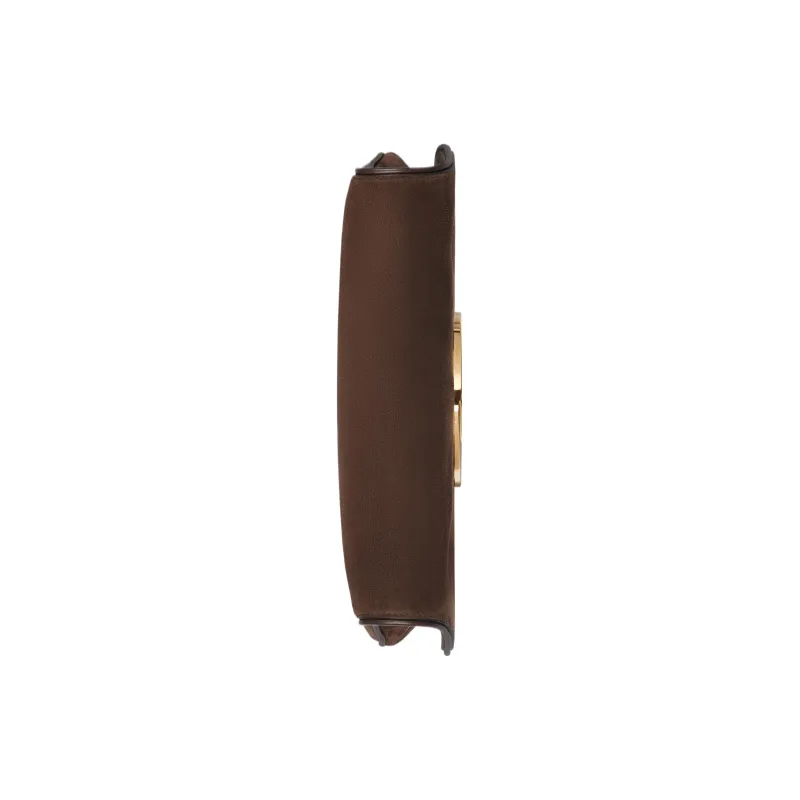 GUCCI Blondie Suede Crossbody Bag Shoulder Bag Women's Brown-5