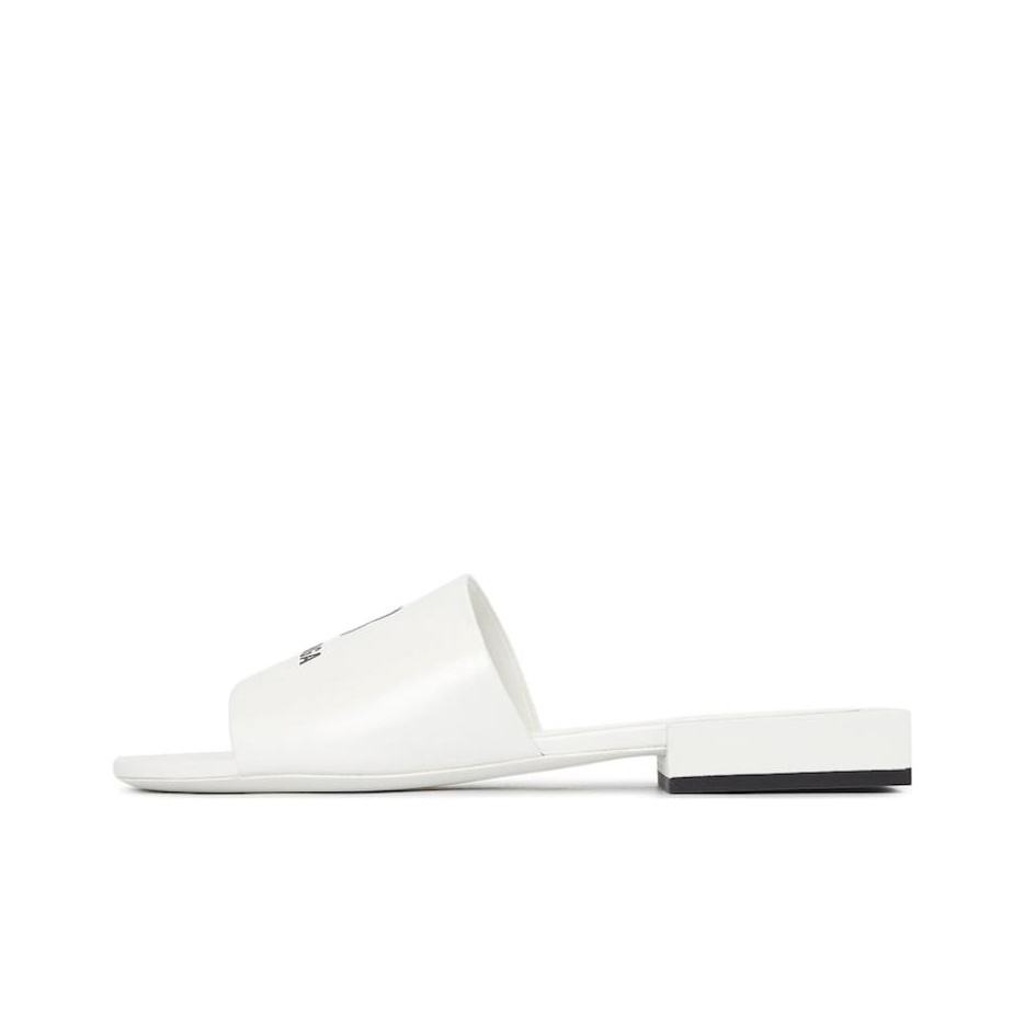 サンダル・ミュール BALENCIAGA Women Sandals 565547W1S809034 White Size 8US/38EU Balenciaga Women's Track White Strap Sandals