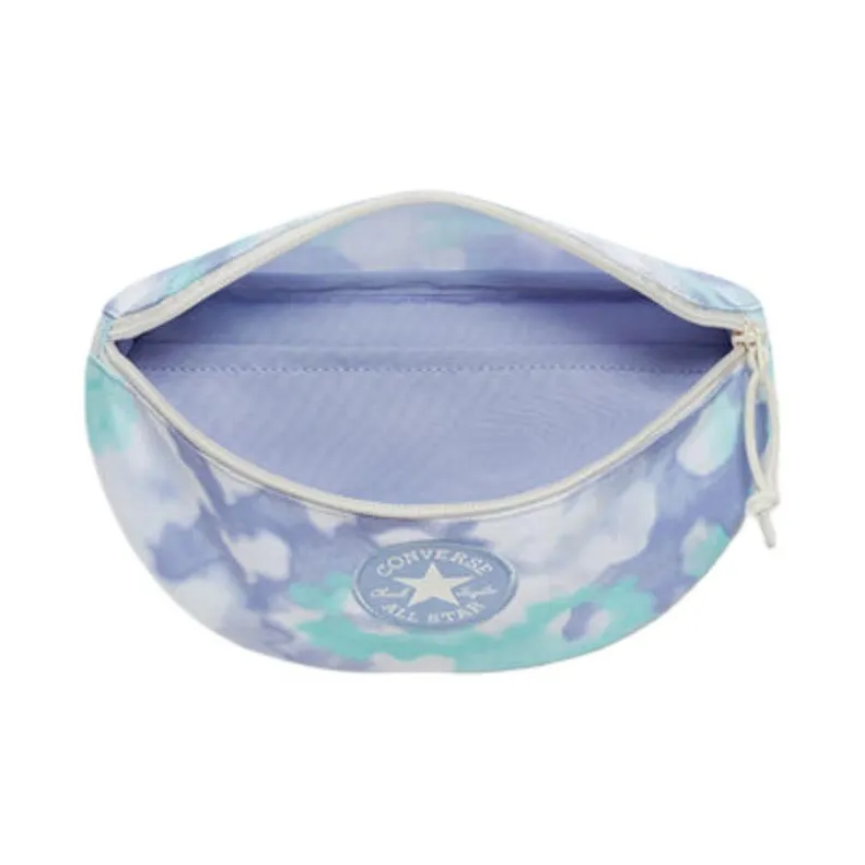 Converse Polyester Sling Bag, Crossbody Bag, Fanny Pack Unisex Light Blue Purple-4