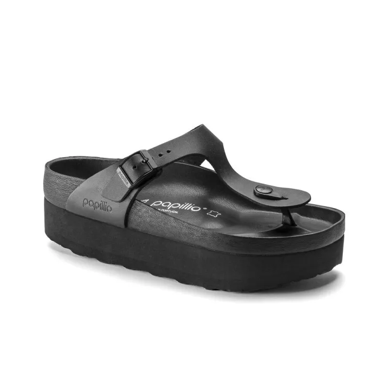 Birkenstock Quick Dry Slip Resistant Flip Flops Women's Black Regular-1