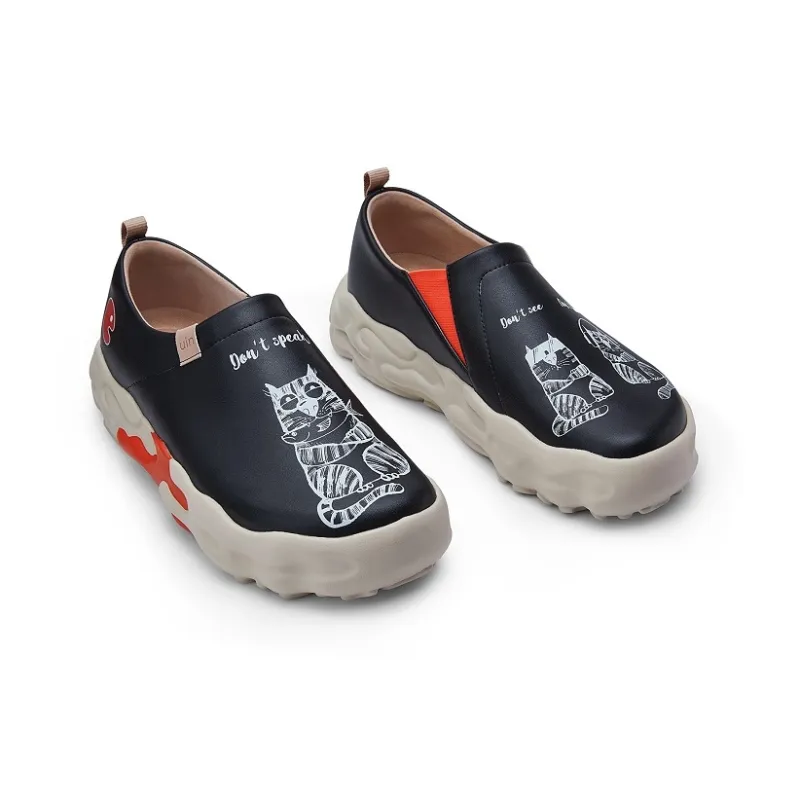 U.IN Painted Travel Shoes Toledo 13 Humorous Theme Collection Casual Shoes Unisex-1