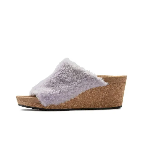 Birkenstock Slide Slippers Women's Purple Narrow Fit