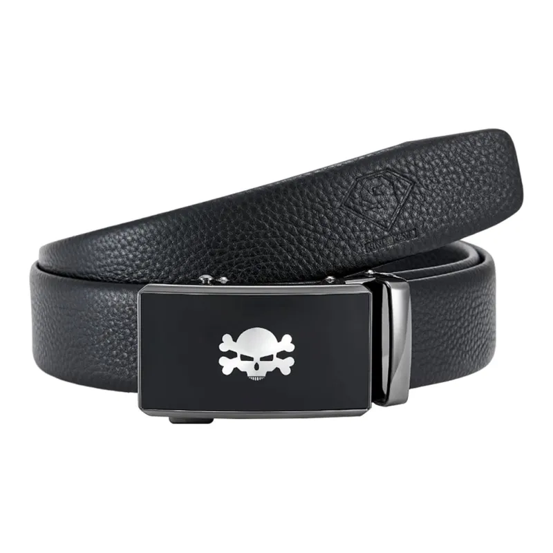 NINE NAIL Leather Belts Men-0