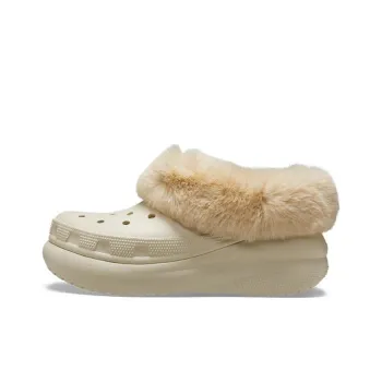 Crocs Furever Crush Shoe Clogs 'Bone'