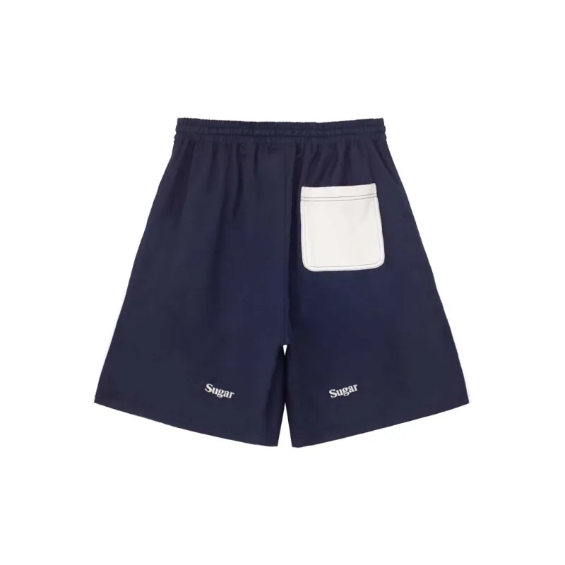 VALLEYOUTH Shorts Unisex Blue White-1